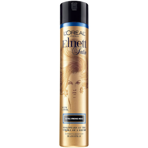 L’Oreal Paris Elnett Satin Extra Strong Hold Unscented Hairspray ($12.99)
